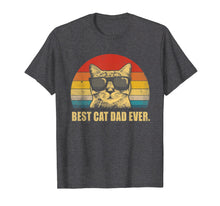 Ladda upp bild till gallerivisning, Vintage Best Cat Dad Ever T-Shirt Cat Daddy Father Gift Men
