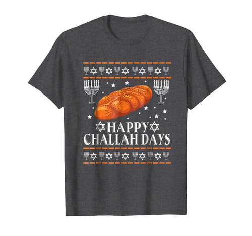 Funny shirts V-neck Tank top Hoodie sweatshirt usa uk au ca gifts for Happy Challah Days Hanukkah Gifts T-Shirt 3929790