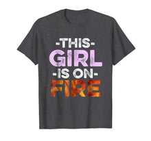 Ladda upp bild till gallerivisning, Funny shirts V-neck Tank top Hoodie sweatshirt usa uk au ca gifts for This Girl Is On Fire Strong Woman Feminist T Shirt 2255722

