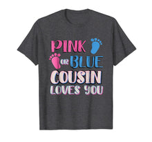 Ladda upp bild till gallerivisning, Pink or Blue Cool Gender Reveal Shirt for Cousin 699847
