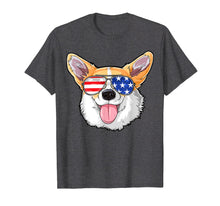 Ladda upp bild till gallerivisning, Funny shirts V-neck Tank top Hoodie sweatshirt usa uk au ca gifts for Corgi American Sunglasses T shirt 4th of July Dog Puppy USA 218074
