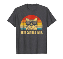 Ladda upp bild till gallerivisning, Vintage Best Cat Dad Ever T-Shirt Cat Daddy Father Gift Men 96797
