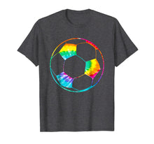 Ladda upp bild till gallerivisning, Girl Soccer Ball Shirt - Rainbow Trippy Hippie Tie Dye Shirt 142716
