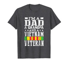 Ladda upp bild till gallerivisning, Mens I'm A Dad Grandpa And Vietnam Veteran Father's Day T-Shirt 575803
