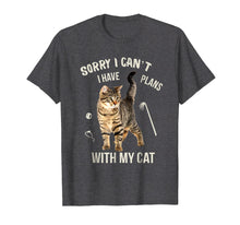 Ladda upp bild till gallerivisning, Funny shirts V-neck Tank top Hoodie sweatshirt usa uk au ca gifts for Sorry i can't i have plans with my cat shirt 3328792
