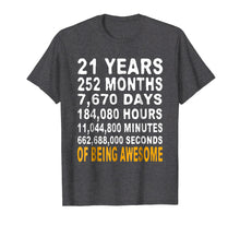Ladda upp bild till gallerivisning, Funny shirts V-neck Tank top Hoodie sweatshirt usa uk au ca gifts for 21st Birthday Gifts T Shirt 21 Years Old Being Awesome Tee 425748
