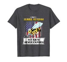 Ladda upp bild till gallerivisning, I Am A Seabee VETERAN Oath Never Expires T-Shirt 518352
