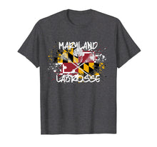 Ladda upp bild till gallerivisning, Funny shirts V-neck Tank top Hoodie sweatshirt usa uk au ca gifts for Maryland Lacrosse T-shirt for Dad Sticks Crossed LAX Flag 1491218
