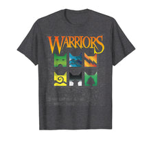 Ladda upp bild till gallerivisning, Warrior Cats Clan Icons T-Shirt - boy and girls book readers
