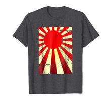 Ladda upp bild till gallerivisning, Rising Sun Flag Distressed Look Japan Tshirt 564817
