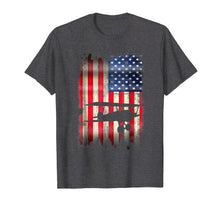 Ladda upp bild till gallerivisning, Funny shirts V-neck Tank top Hoodie sweatshirt usa uk au ca gifts for USA Vintage American Flag Funny Airplane T Shirt 987382
