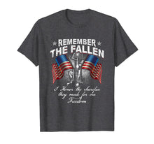 Ladda upp bild till gallerivisning, Remember The Fallen Memorial Day Veteran Gift Shirt 657640

