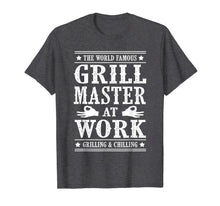 Ladda upp bild till gallerivisning, Grill Master Barbecue BBQ Smoker Grillin Dad Grandpa Gifts TShirt875697
