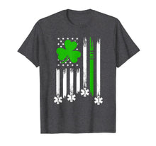 Ladda upp bild till gallerivisning, American Flag Shamrock EMT St Patrick&#39;s Day Gifts TShirt475440
