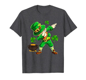 Funny Dabbing Leprechaun Saint Patrick's Day Shamrock Gifts TShirt291473