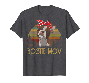 Bostie Mom Vintage Shirts Boston-Terrier Mama Grandma Gifts T-Shirt-5950824