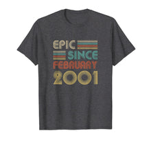 Ladda upp bild till gallerivisning, Epic Since February 2001 Vintage 19th Birthday Gifts T-Shirt-2766117
