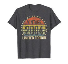 Ladda upp bild till gallerivisning, 16 Year Old Gifts Vintage 2004 Limited Edition 16th Birthday T-Shirt-85738
