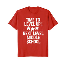 Ladda upp bild till gallerivisning, Level Up Middle School 5th Grade Graduation Party T-Shirt 642849
