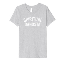 Ladda upp bild till gallerivisning, Funny shirts V-neck Tank top Hoodie sweatshirt usa uk au ca gifts for Funny Yoga Gift Spiritual Gangsta T-Shirt 1712424
