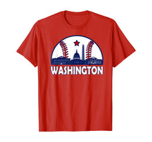 Ladda upp bild till gallerivisning, Washington DC Baseball Vintage Distressed National Gift T-Shirt 402227
