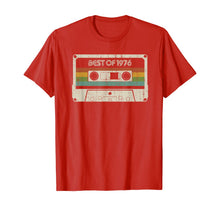 Ladda upp bild till gallerivisning, Vintage Best of 1976 43th Birthday Cassette TShirt218527
