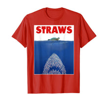 Ladda upp bild till gallerivisning, Save The Sea Turtles Conservation Gift Shirt Anti Straws Tee 67701
