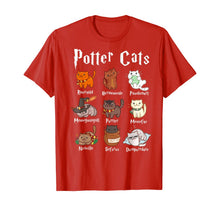 Ladda upp bild till gallerivisning, Funny shirts V-neck Tank top Hoodie sweatshirt usa uk au ca gifts for Potter Cats shirt - Funny gift for Cat Lovers T-Shirt 50989
