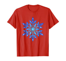 Ladda upp bild till gallerivisning, Snowflake T-Shirt Winter Christmas Frozen Snow Gift 264482
