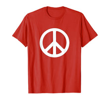 Ladda upp bild till gallerivisning, Funny shirts V-neck Tank top Hoodie sweatshirt usa uk au ca gifts for White Peace Sign T-Shirt 257409
