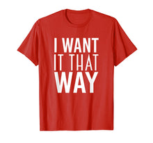 Ladda upp bild till gallerivisning, Boy Band Shirt Want It That Way 90s Music Lover Gift Tshirt
