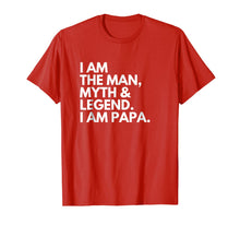 Ladda upp bild till gallerivisning, Man, Myth, Legend Father's Day Gift T-Shirt from Wife, Kids 355519
