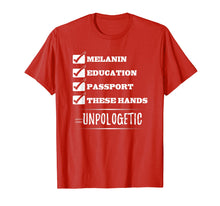 Ladda upp bild till gallerivisning, Funny shirts V-neck Tank top Hoodie sweatshirt usa uk au ca gifts for Melanin Education Passport These Hands Black People T Shirt 2728280
