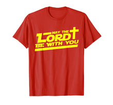 Ladda upp bild till gallerivisning, Funny shirts V-neck Tank top Hoodie sweatshirt usa uk au ca gifts for May The Lord Be With You shirt Funny Christian T-Shirt 1331032
