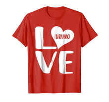 Ladda upp bild till gallerivisning, Funny shirts V-neck Tank top Hoodie sweatshirt usa uk au ca gifts for Love Heart Bruno Shirt Magic Lover Style 2267309
