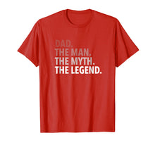 Ladda upp bild till gallerivisning, Funny shirts V-neck Tank top Hoodie sweatshirt usa uk au ca gifts for Dad - The Man The Myth The Legend T Shirt Dad Father 2386366
