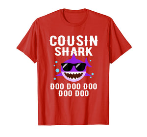 Funny shirts V-neck Tank top Hoodie sweatshirt usa uk au ca gifts for COUSIN Shark Doo Doo T-shirt Funny Gifts for Men Women 1521880