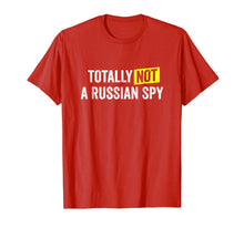 Ladda upp bild till gallerivisning, Funny shirts V-neck Tank top Hoodie sweatshirt usa uk au ca gifts for Totally Not a Russian Spy Sarcastic T-shirt (Dark) 278780
