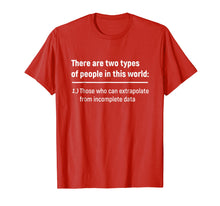 Ladda upp bild till gallerivisning, There Are Only Two Types Of People - Incomplete Data Tshirt
