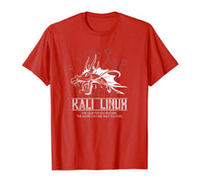 Ladda upp bild till gallerivisning, Kali Linux Dragon &amp; Tagline T-Shirt 1777749
