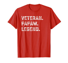 Ladda upp bild till gallerivisning, Funny shirts V-neck Tank top Hoodie sweatshirt usa uk au ca gifts for Family Gifts For Papa Veteran Papaw Legend Shirt 1703335
