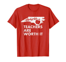 Ladda upp bild till gallerivisning, Funny shirts V-neck Tank top Hoodie sweatshirt usa uk au ca gifts for NC red for ed - North Carolina teacher strike t-shirt 2582839
