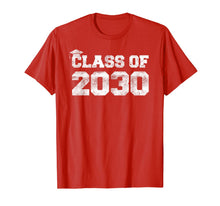 Ladda upp bild till gallerivisning, Class Of 2030 T-Shirt Kindergarten Grad Back To School Adult 1037016
