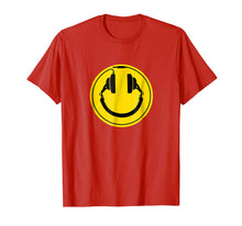 Ladda upp bild till gallerivisning, Funny shirts V-neck Tank top Hoodie sweatshirt usa uk au ca gifts for Headphones smiley DJ dance house rave music tee shirt 1214155

