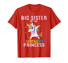 Ladda upp bild till gallerivisning, Funny shirts V-neck Tank top Hoodie sweatshirt usa uk au ca gifts for Proud Big Sister Of A Birthday Unicorn Dab Girl T-Shirt 122944
