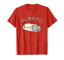 Ladda upp bild till gallerivisning, Funny shirts V-neck Tank top Hoodie sweatshirt usa uk au ca gifts for Kawaii T-Shirt: PURRITO Cat 540222

