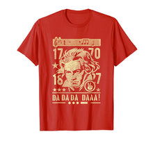 Ladda upp bild till gallerivisning, Funny shirts V-neck Tank top Hoodie sweatshirt usa uk au ca gifts for Beethoven T Shirt | German Composer | Distressed 1596635
