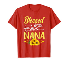 Ladda upp bild till gallerivisning, Funny shirts V-neck Tank top Hoodie sweatshirt usa uk au ca gifts for Womens Blessed To Be Called Nana Tshirt 252540
