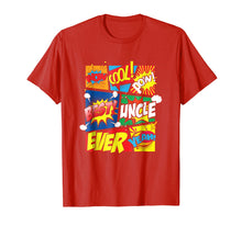Ladda upp bild till gallerivisning, Funny shirts V-neck Tank top Hoodie sweatshirt usa uk au ca gifts for Best Uncle Ever Shirt Funny Comic Book 1 Aunt Dad Family Tee 2225218
