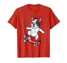 Ladda upp bild till gallerivisning, Funny shirts V-neck Tank top Hoodie sweatshirt usa uk au ca gifts for French Bulldog Skateboard T shirt Dog Skater Skateboarding 2142663

